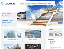 Tablet Screenshot of glasaktiv.de